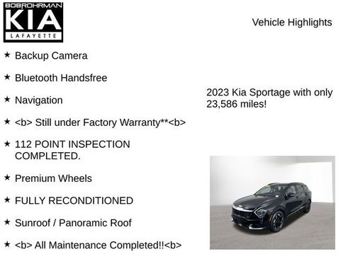 Used 2023 Kia Sportage SX FWD image 7