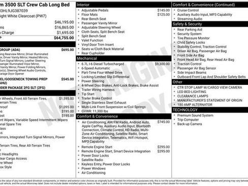 Used 2018 RAM 3500 SLT w/ Luxury Group image 45