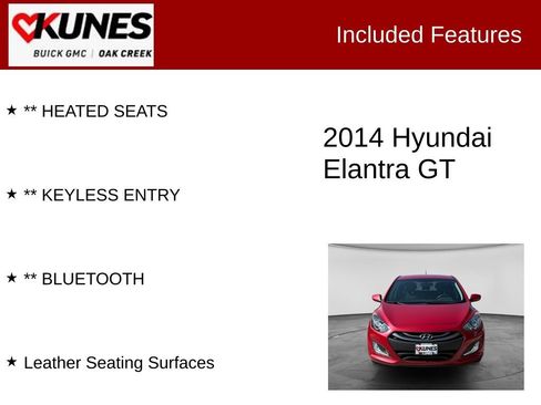 Used 2014 Hyundai Elantra GT FWD image 2