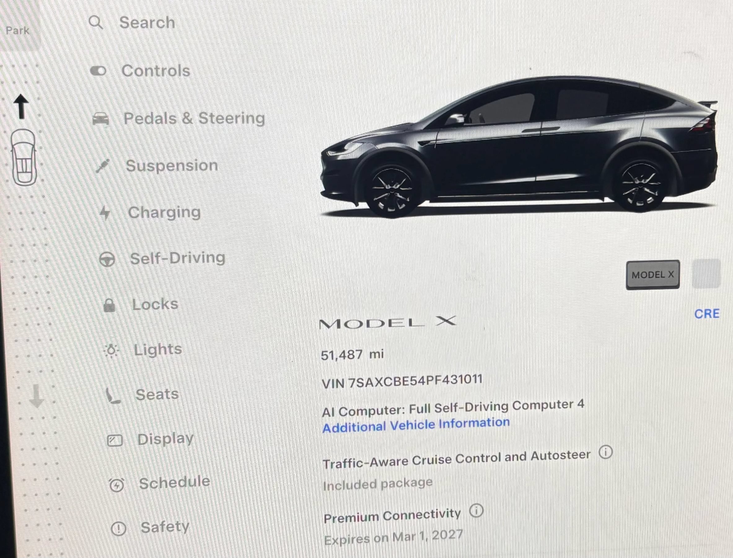 Used 2023 Tesla Model X AWD/4WD image 10