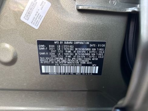 New 2026 Subaru Ascent Touring image 17