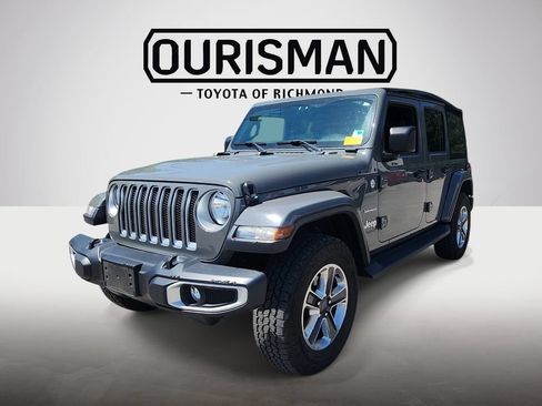 Used 2020 Jeep Wrangler Unlimited Sahara AWD/4WD image 3