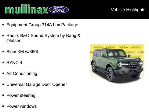 New 2025 Ford Bronco Outer Banks image 15