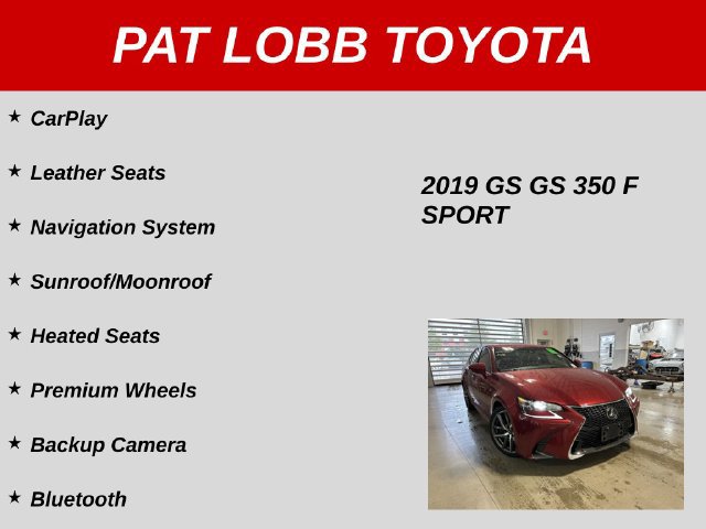 Used 2019 Lexus GS 350 F Sport RWD image 28