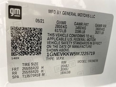 Certified 2021 Chevrolet Traverse Premier image 31