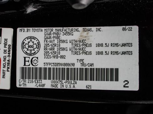 Used 2022 Toyota Tundra TRD Pro image 41