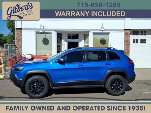 Used 2021 Jeep Cherokee Trailhawk w/ Sun, Sound & Nav Group AWD/4WD image 1
