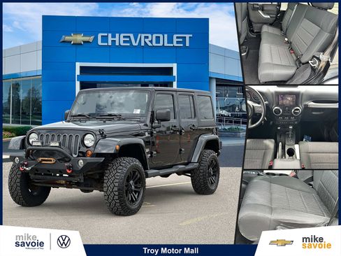Used 2012 Jeep Wrangler Unlimited Sahara w/ Connectivity Group AWD/4WD image 1