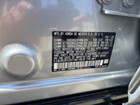 New 2027 Honda HR-V EX-L image 29