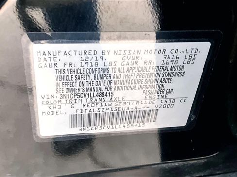 Certified 2020 Nissan Kicks SV image 33