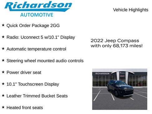Used 2022 Jeep Compass Limited AWD/4WD image 10