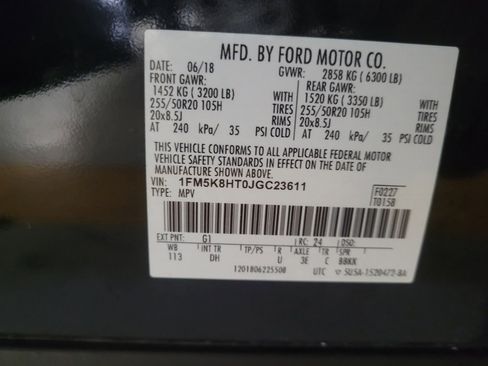 Used 2018 Ford Explorer Platinum AWD/4WD image 33