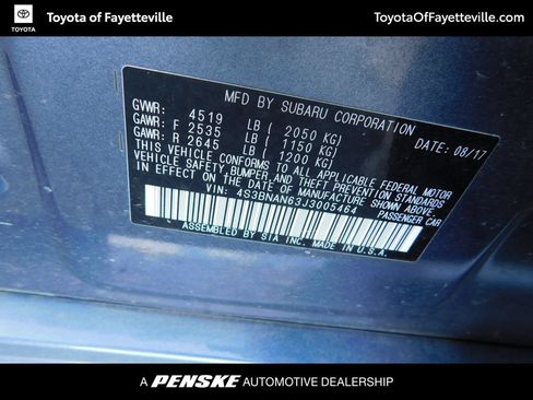 Used 2018 Subaru Legacy 2.5i Limited AWD/4WD image 8