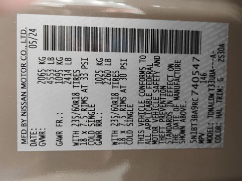 Used 2024 Nissan Rogue SV FWD image 86