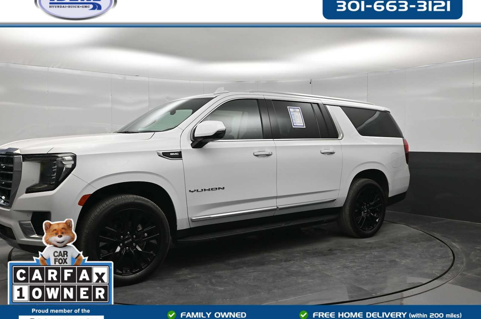 Used 2022 GMC Yukon XL SLT w/ SLT Premium Package AWD/4WD image 1