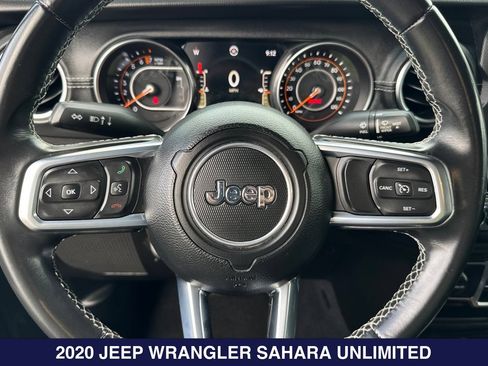 Used 2020 Jeep Wrangler Unlimited Sahara AWD/4WD image 24