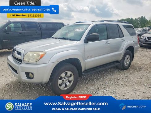 Used 2007 Toyota 4Runner 4WD image 1