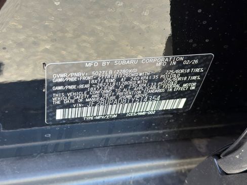 New 2026 Subaru Outback Premium AWD/4WD image 32
