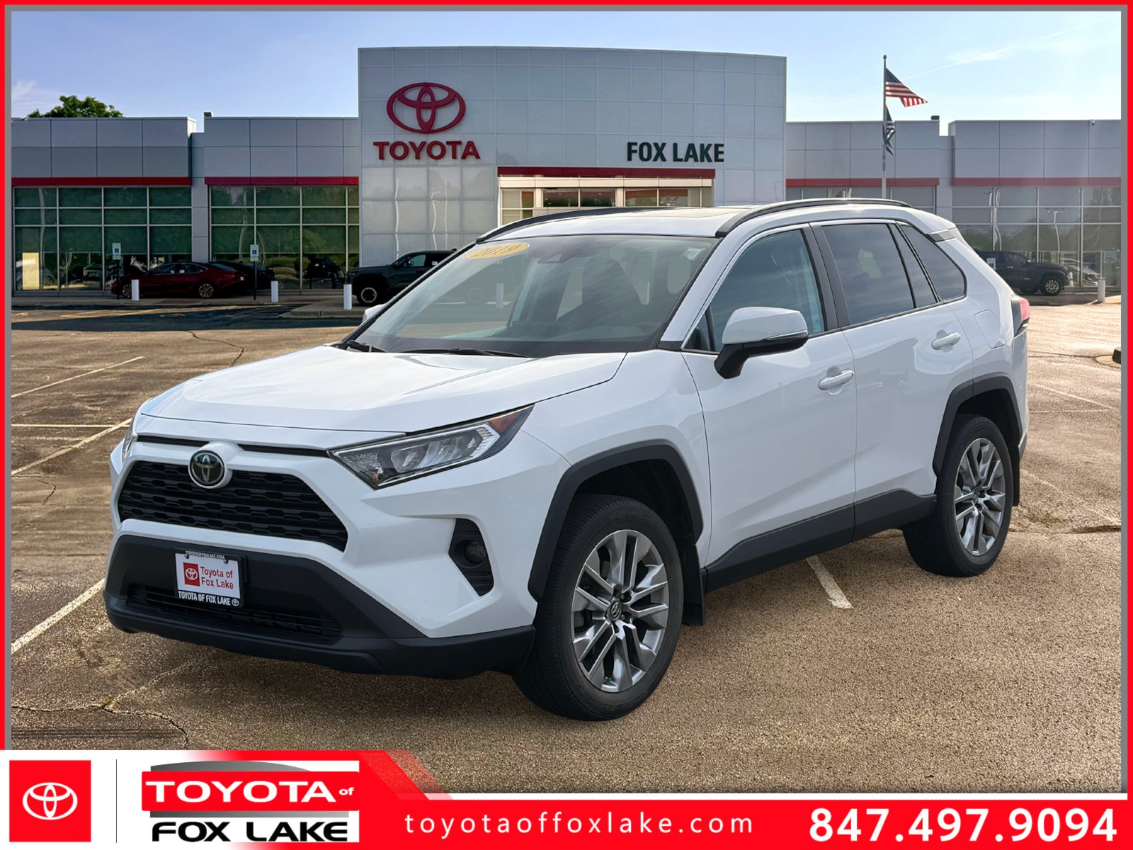 Used 2019 Toyota RAV4 XLE Premium AWD/4WD image 1