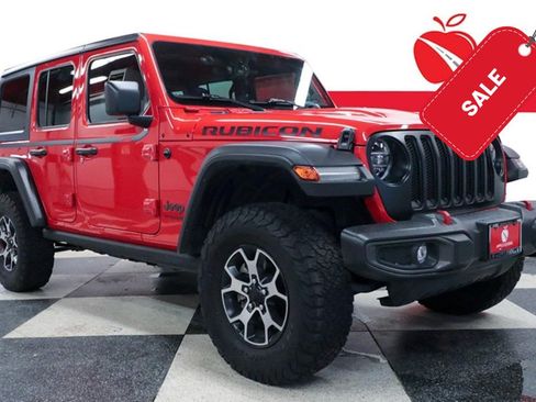 Used 2022 Jeep Wrangler Unlimited Rubicon w/ LED Lighting Group AWD/4WD image 1