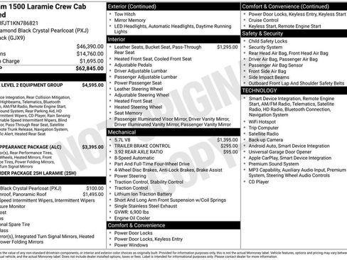 Used 2019 RAM 1500 Laramie AWD/4WD image 2
