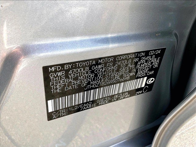 Used 2024 Lexus IS 350 F Sport w/ Navigation Package RWD image 30