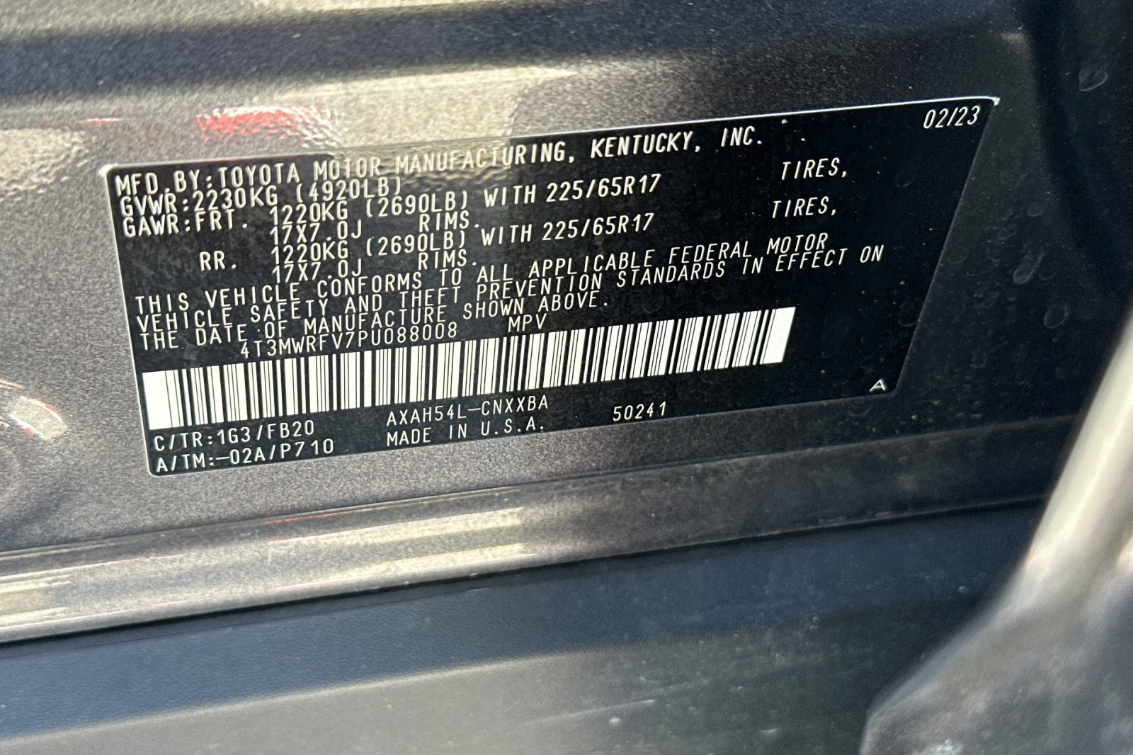 Used 2023 Toyota RAV4 LE AWD/4WD image 27