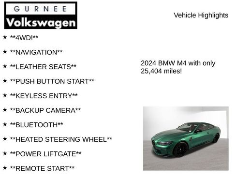 Used 2024 BMW M4 xDrive Competition w/ Executive Package image 8