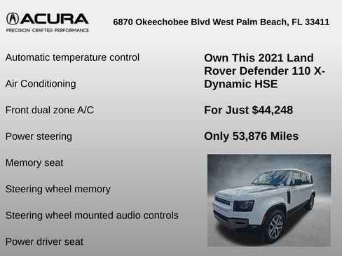 Used 2021 Land Rover Defender 110 X-Dynamic HSE image 30