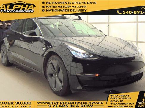 Used 2018 Tesla Model 3 Long Range AWD/4WD image 1