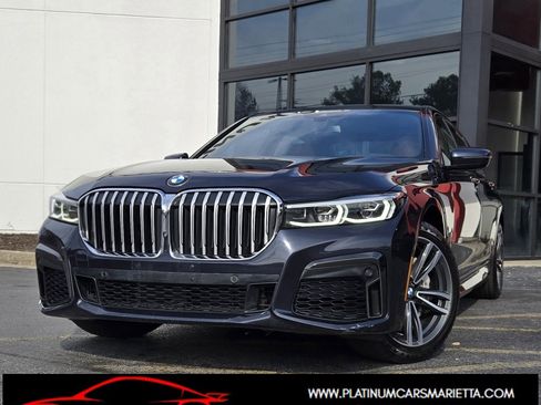 Used 2021 BMW 740i xDrive w/ M Sport Package image 1