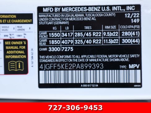 Certified 2023 Mercedes-Benz GLS 450 4MATIC image 34