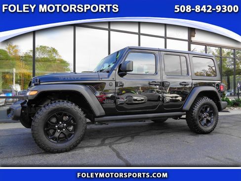 Used 2022 Jeep Wrangler Unlimited Sport image 1
