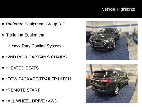 Used 2019 Chevrolet Traverse LT w/ LPO, Floor Liner Package AWD/4WD image 5