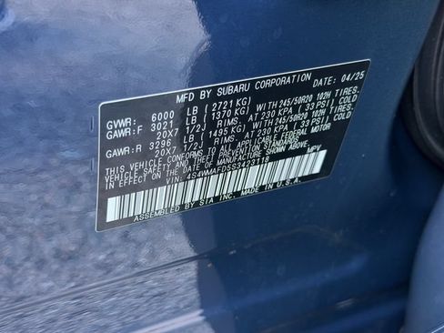 Used 2025 Subaru Ascent Onyx Edition AWD/4WD image 22