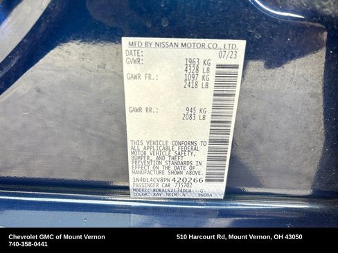 Used 2023 Nissan Altima 2.5 SR image 28