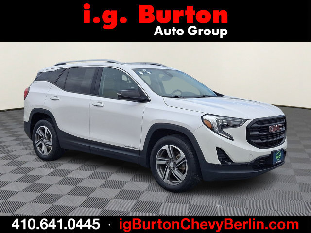 Certified 2021 GMC Terrain SLT w/ LPO, Dark Accent Package AWD/4WD image 1