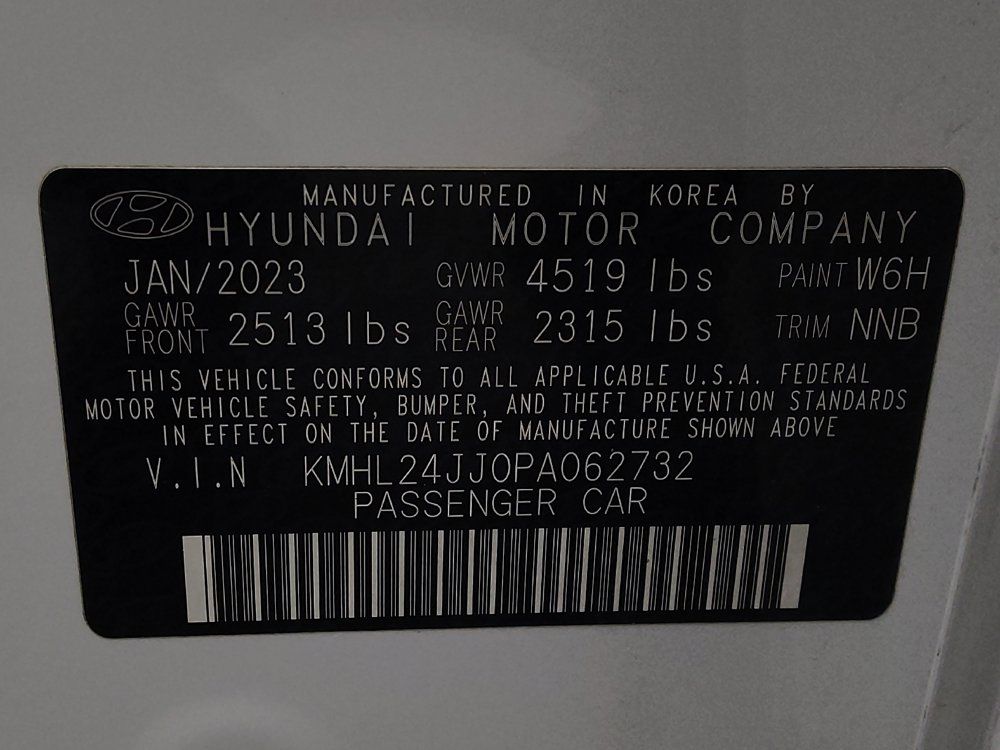 Used 2023 Hyundai Sonata Blue FWD image 33