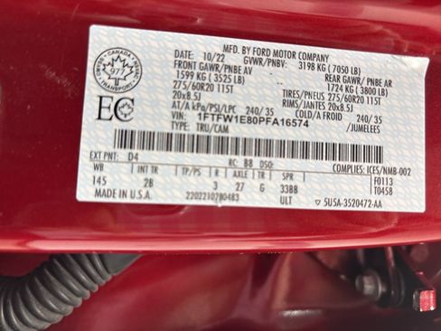 Used 2023 Ford F150 Lariat w/ Equipment Group 502A High image 29