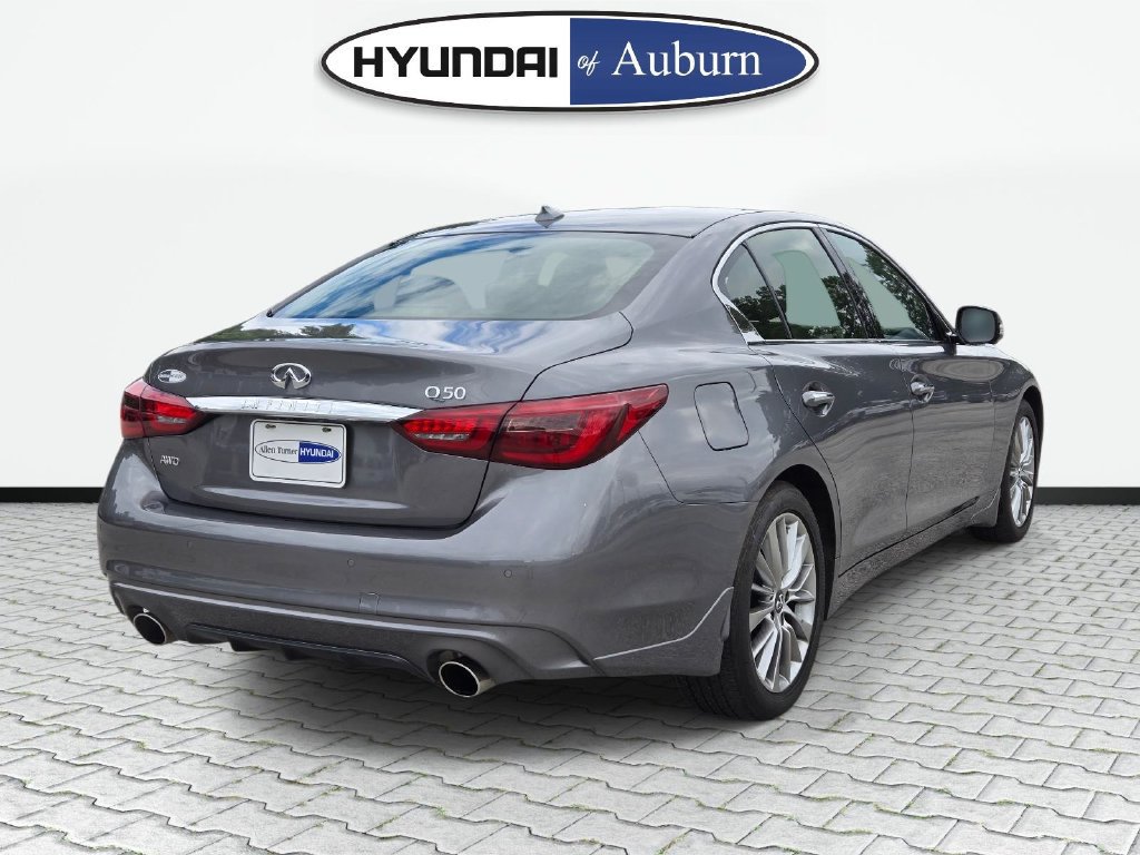Used 2023 INFINITI Q50 Luxe w/ Cargo Package AWD/4WD image 5