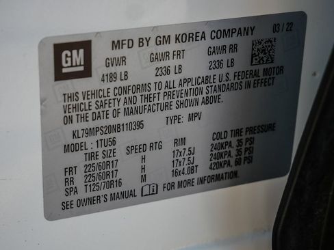 Used 2022 Chevrolet TrailBlazer LT w/ Convenience Package FWD image 37