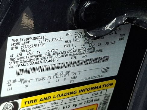 Used 2024 Ford Expedition Limited AWD/4WD image 28