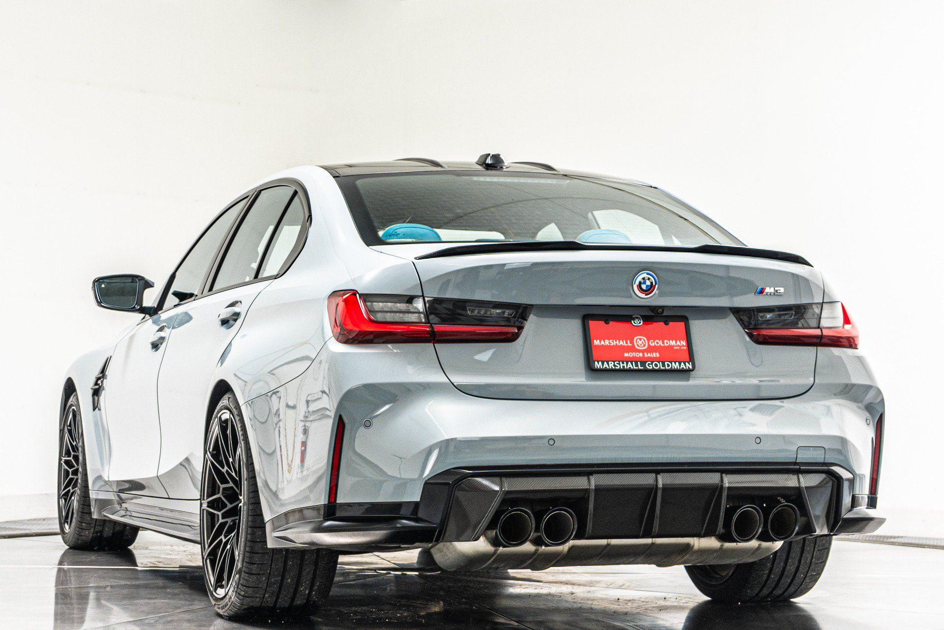 Used 2023 BMW M3 w/ M Carbon Exterior Package RWD image 7