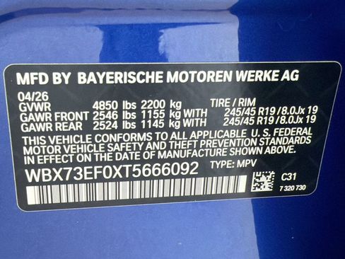 New 2026 BMW X1 xDrive28i w/ Technology Package AWD/4WD image 20