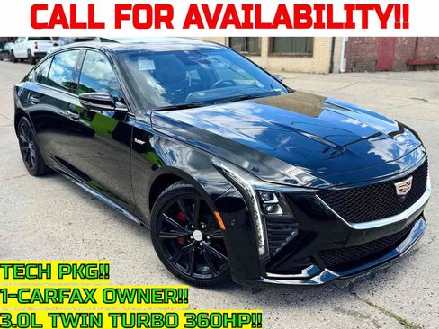 Used 2025 Cadillac CT5 V w/ Technology Package RWD image 1