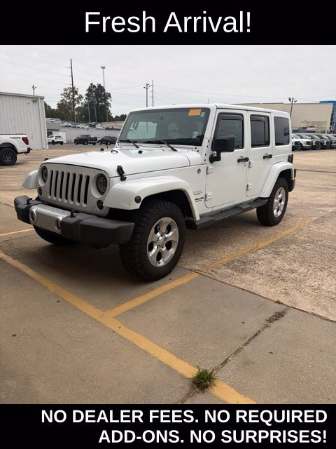 Used 2015 Jeep Wrangler Unlimited Sahara w/ Connectivity Group AWD/4WD image 1