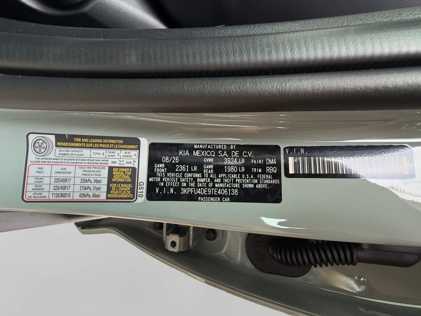 New 2026 Kia K4 EX FWD image 24