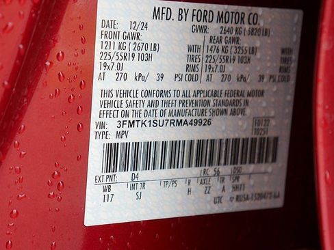 Used 2024 Ford Mustang Mach-E Select w/ Comfort Package Lite image 55