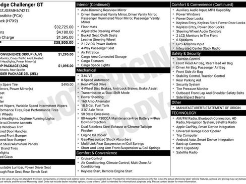 Used 2021 Dodge Challenger GT w/ Driver Convenience Group image 2