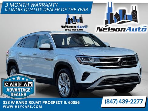 Used 2021 Volkswagen Atlas Cross Sport SEL w/ Cross Sport MDO Package AWD/4WD image 1